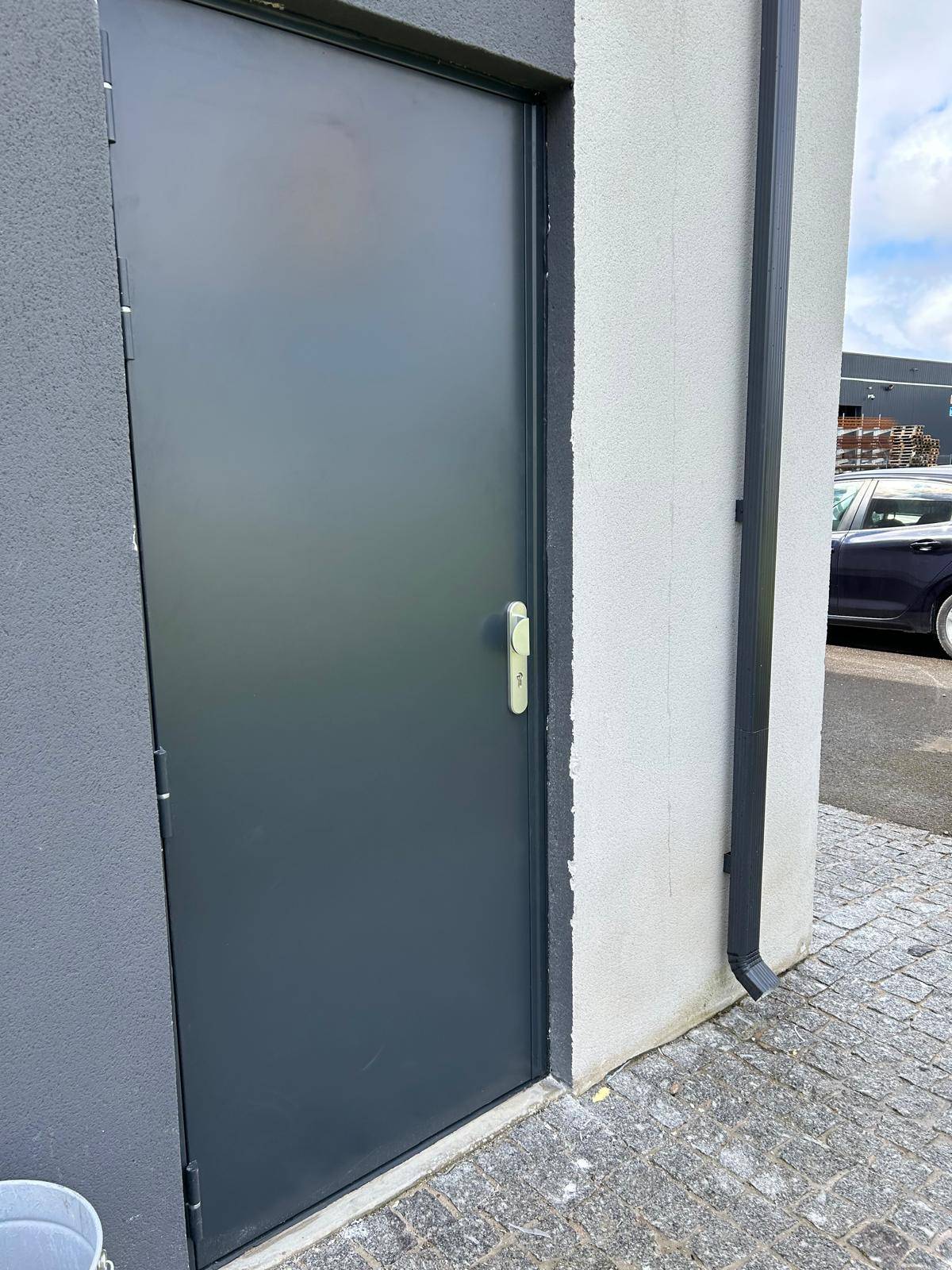 Pose porte en acier Blindage de France BP1 avec serrure à 3 points au Bouscat